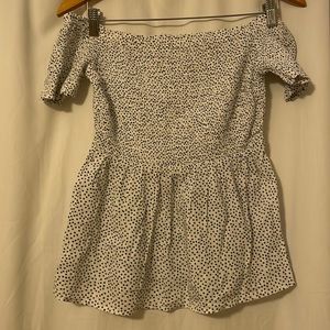 Off the shoulder old navy top